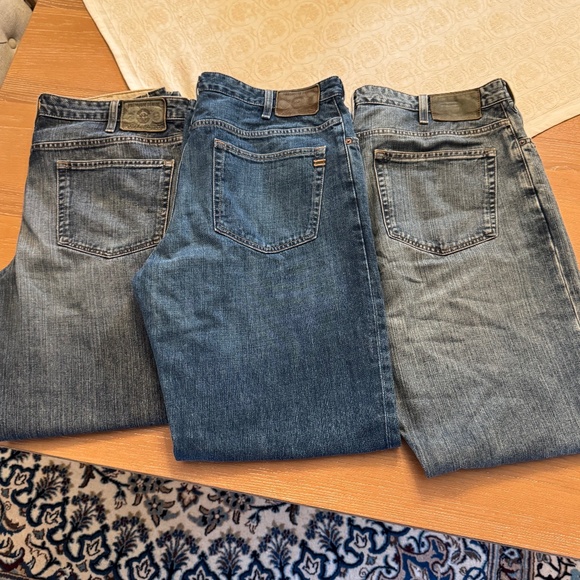 Bundle: Three Eddie Bauer Men’s Jeans 38/32 - Picture 1 of 10